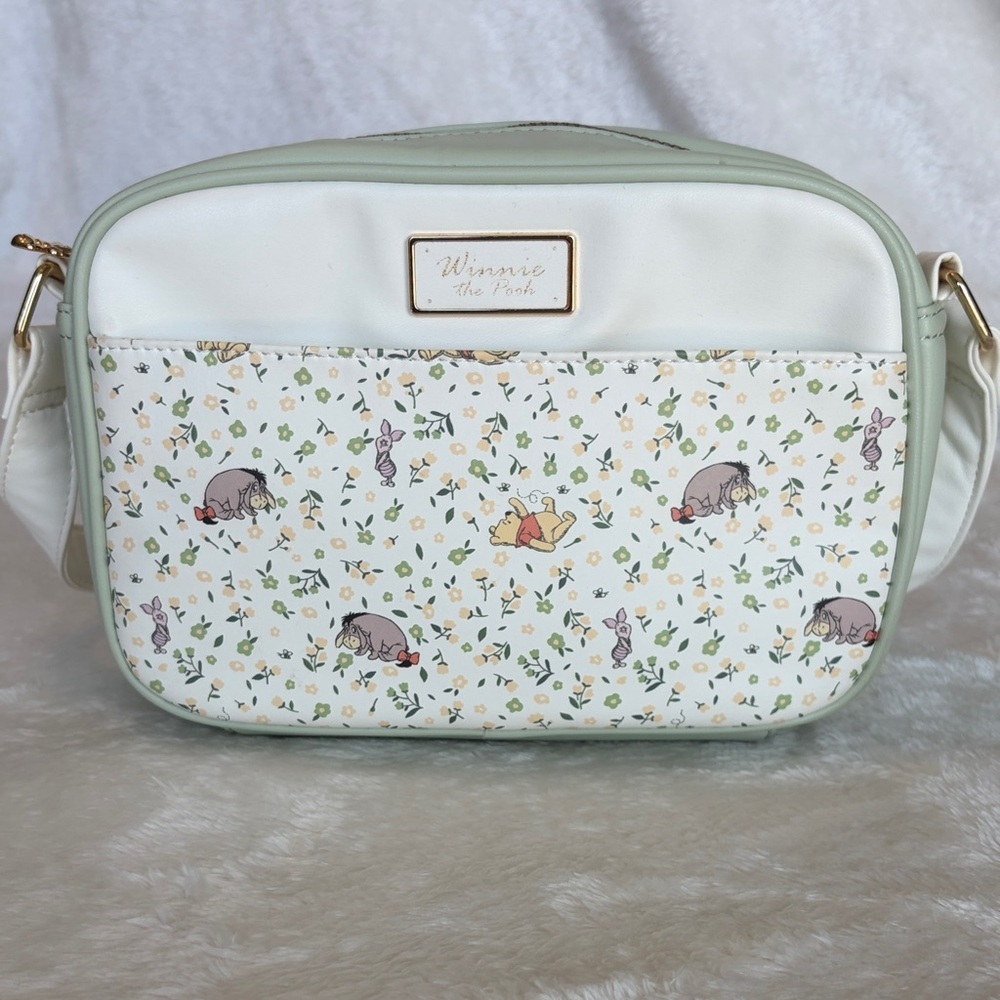 Primark Winnie the Pooh White and Mint Crossbody Bag